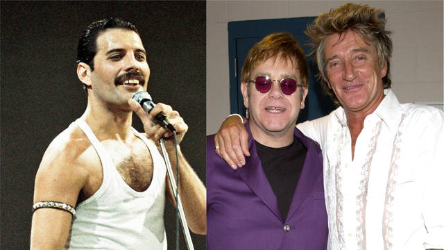 Freddie, Elton and Rod